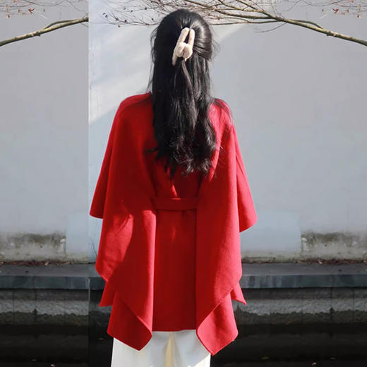 裁缝学苑AS192新中式双面羊绒大衣纸样女装秋冬季新款毛呢外套版型 商品图2