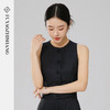 扶摇 中国民族风盘扣小马甲素雅高级感灰色叠穿背心无袖上衣 商品缩略图2
