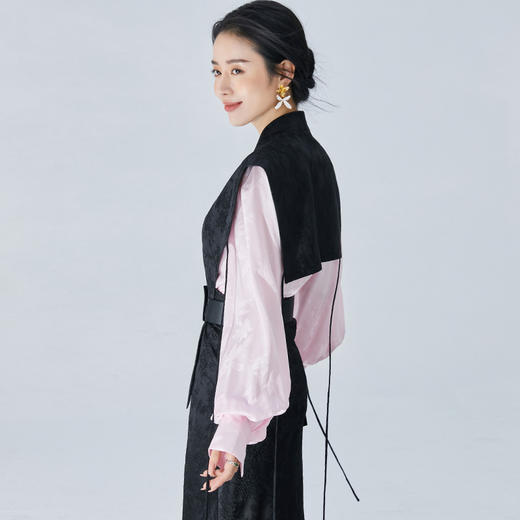 扶摇 淡雅气质新中式套装复古时髦女装 商品图3