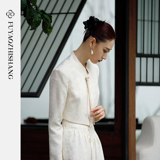 扶摇 禅意风套装清冷高级感国风刺绣半裙套装女高级感刺绣 商品图1