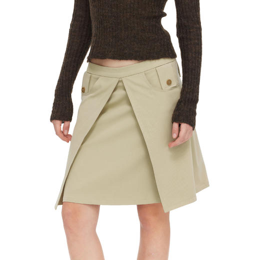 NUTH立体解构设计感休闲通勤a字半身裙女 商品图4