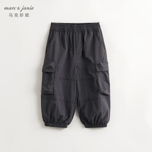 【吸湿速干】马克珍妮男女童工装运动速干裤束脚裤春装新款240277 商品图2