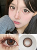 【大直径】PFGIRLCON-焦糖布丁-14.5mm【半年抛 0-800度 含有525/575】着色14.2mm 商品缩略图0