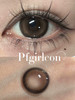 【大直径】PFGIRLCON-焦糖布丁-14.5mm【半年抛 0-800度 含有525/575】着色14.2mm 商品缩略图1