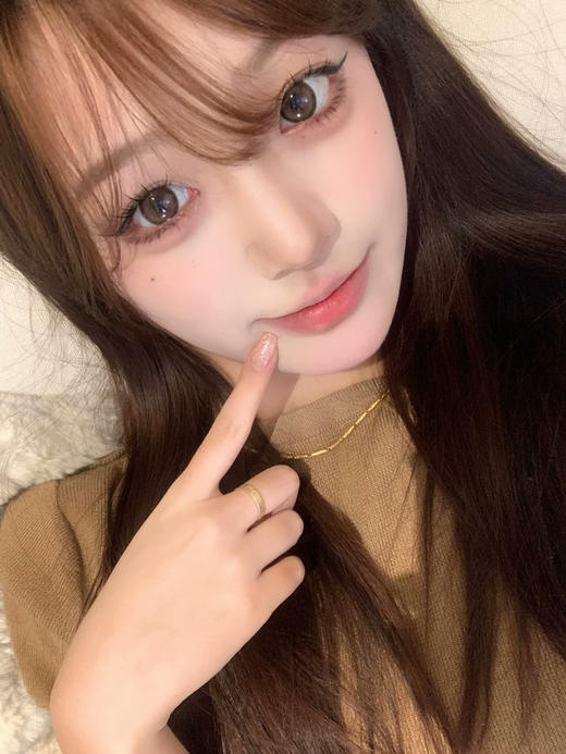 【大直径】PFGIRLCON-焦糖布丁-14.5mm【半年抛 0-800度 含有525/575】着色14.2mm 商品图9