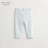 马克珍妮女童无感印花弹力罗纹打底裤儿童裤子2024春装新款240720 商品缩略图3