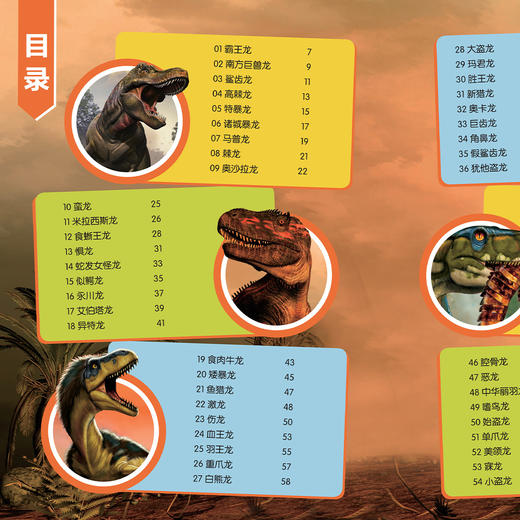 《美国国家地理 恐龙战力榜》 (共2册) 商品图3