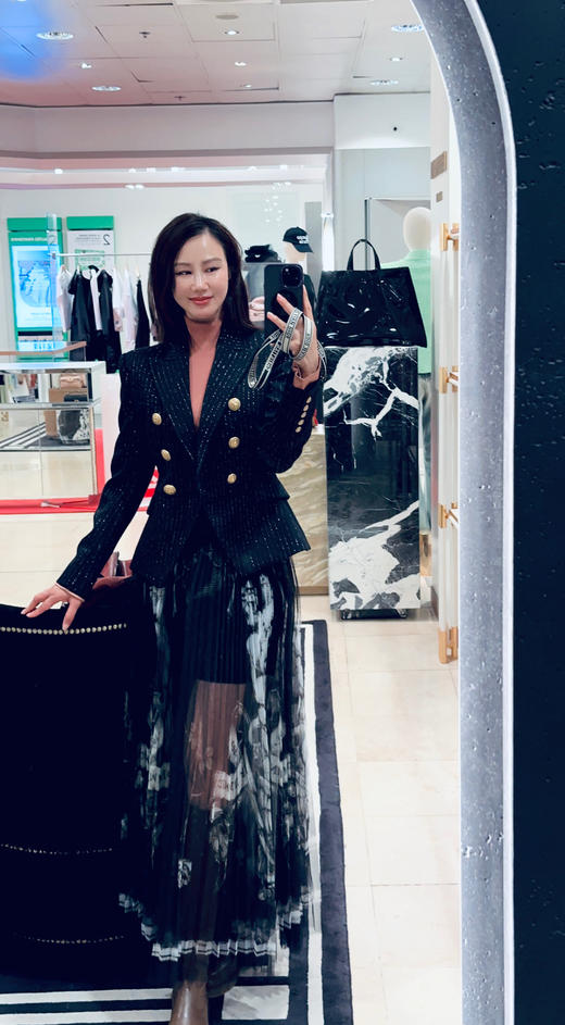 “漫步华尔兹”单半裙 后拉链S1件 M29件 L19件 XL2件（不退不换） 商品图8