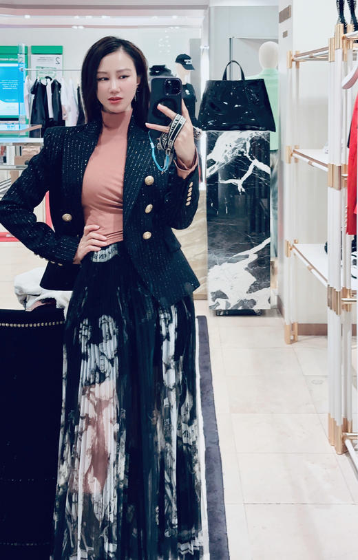 “漫步华尔兹”单半裙 后拉链S1件 M29件 L19件 XL2件（不退不换） 商品图5