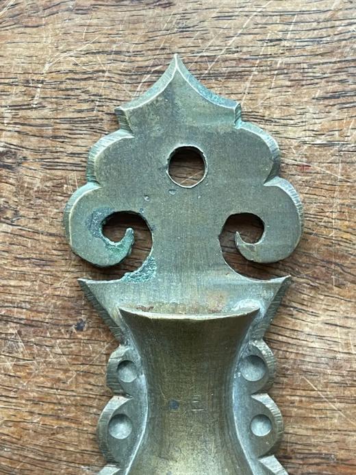 青铜如意云框壁瓶一对，顺丰包邮 商品图6