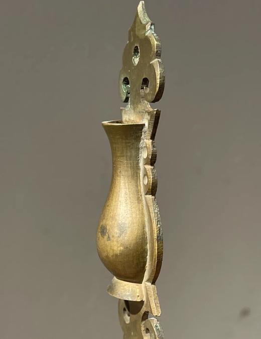 青铜如意云框壁瓶一对，顺丰包邮 商品图10