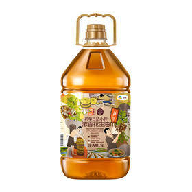 初萃  古法小榨浓香花生油 5L