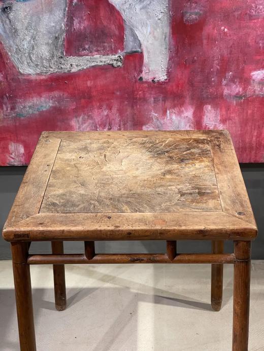 瘿木桌板榆木正方桌，顺丰包邮 商品图10