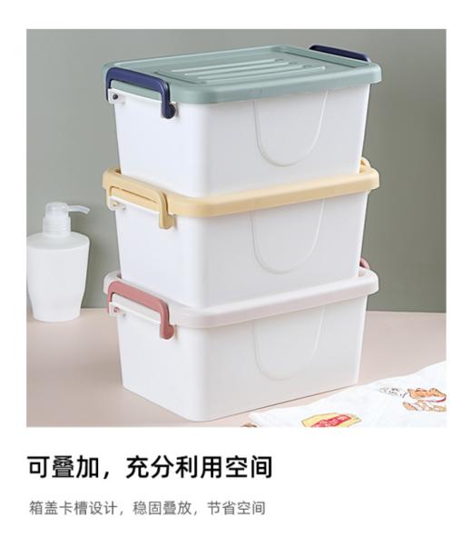✌️【HANATA清新马卡龙收纳箱】 ✅1、高颜值 实用 、居家、车载、🌟户外露营 、满足你在各个场景的收纳需求🔺 商品图0