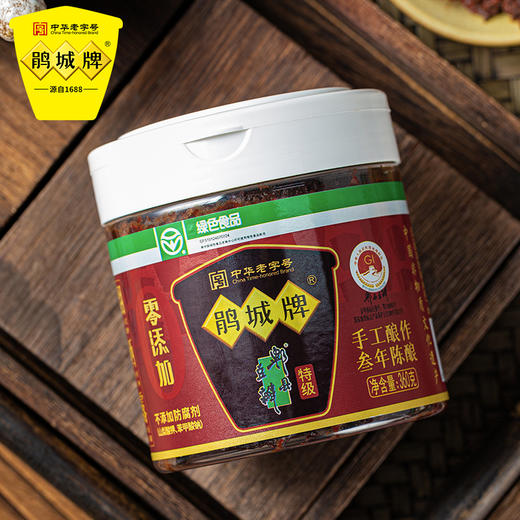 鹃城牌 零添加特级豆瓣360g*1瓶+零添加一级豆瓣600g*1瓶 易拉罐使用方便家用炒菜调味料 两瓶组合装 商品图2