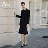 AD黑色西装外套女正式场合职业套装裙时尚无袖连衣裙职场通勤正装 商品缩略图0