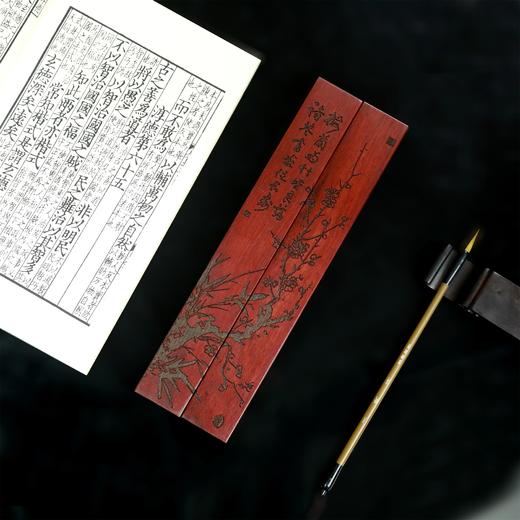 唐诗意境图°非洲酸枝镇纸 商品图0