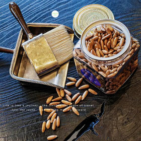 [屁侠推荐]觅菓 晚松手剥松子 阿富汗松子 A+级巴西原味 新货大颗粒238g 孕妇坚果零食