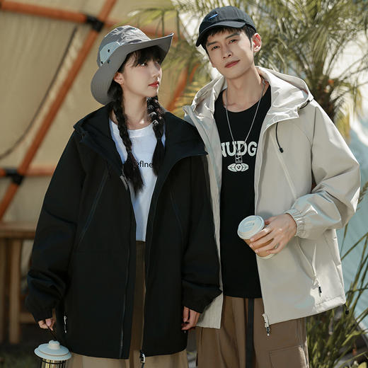 【男女同款】零下N度 2024爆款时尚款式飞行夹克 男女同款 情侣款冲锋衣外套 商品图10