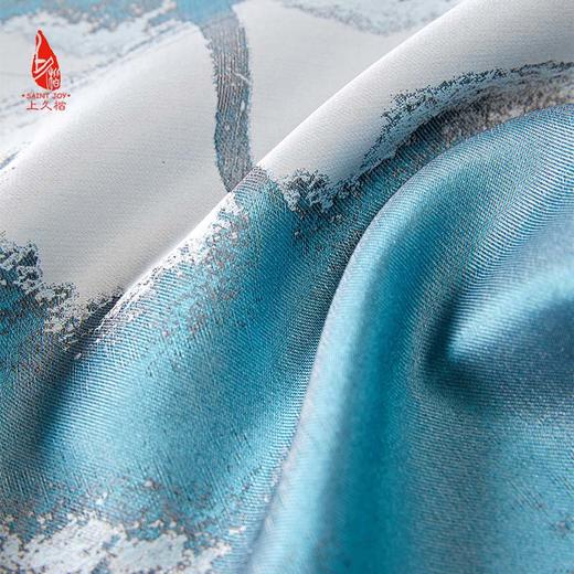 SAINTJOY/上久楷 女士宋锦双面长巾 围巾 疏影 SCS19004 商品图13