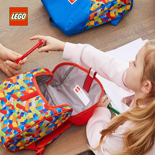 Lego乐高软双肩书包 3-5岁幼儿书包 学生成人书包  轻量化设计 分层收纳易打理 商品图3