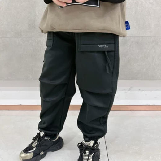 裁缝学苑TS20儿童装男童加绒裤子中大童工装裤纸样加厚长裤打板 商品图1