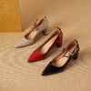 【预售5天】法式晚风单鞋，新款牛皮尖头高跟浅口女鞋LD&6716 商品缩略图2