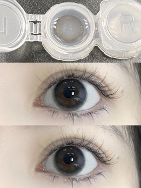 Sakikooo日抛美瞳 奶冻泡泡黑 14.2mm