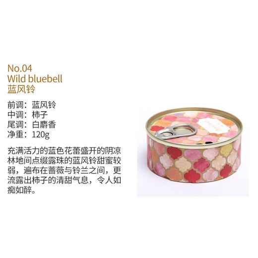 家居用品-马口铁易拉罐大豆蜡无烟香薰蜡烛 商品图4