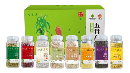 合禾源 弱碱地五谷杂粮礼盒 430g*8瓶/箱 商品图0