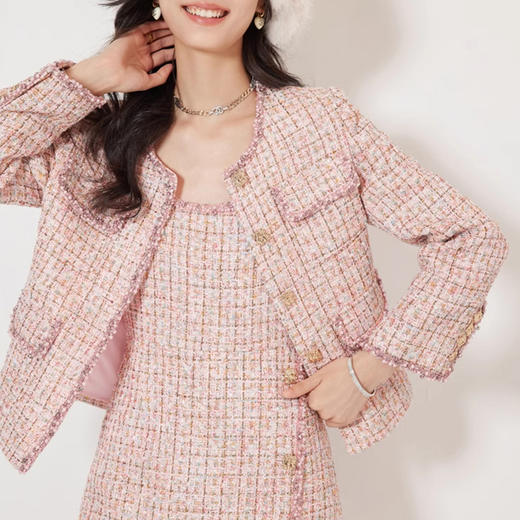 裁缝学苑AS194小香风短外套新款法式连衣裙套装纸样女装打板 商品图2