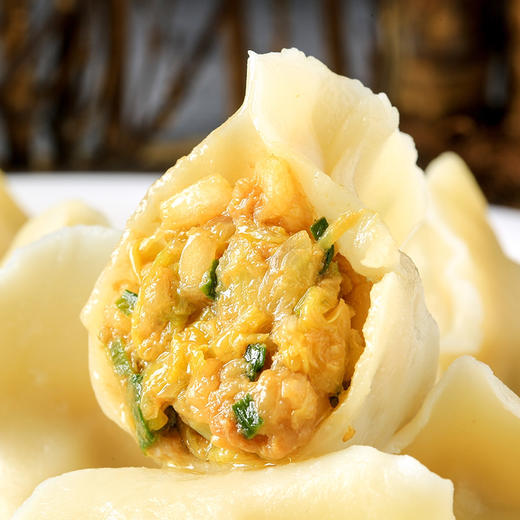 手工白菜猪肉水饺（袋装）500克 商品图1