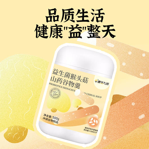 自营（康达九洲）-益生菌猴头菇山药谷物羹 商品图2