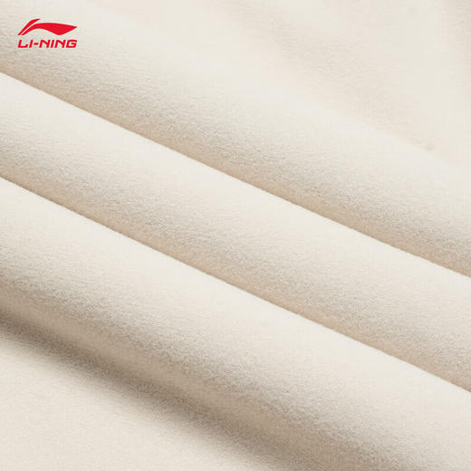 李宁（LI-NING）加绒保暖防风防泼水运动风衣男子24新款健身系列开衫外套AFDU089 【加绒】云母灰-1 商品图7