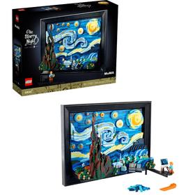 乐高21333梵高星月夜积木摆件益智玩具
