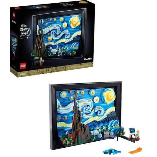 乐高21333梵高星月夜积木摆件益智玩具 商品图0