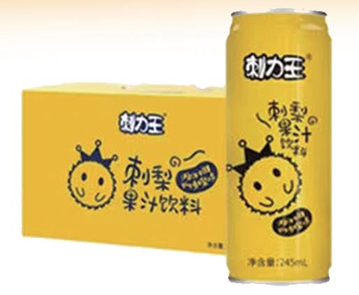 刺力王刺梨果汁饮料卡通版罐装二代245ml/罐*12 商品图0