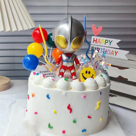 ins奥特曼——男孩生日蛋糕