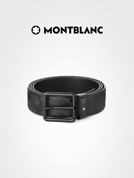 万宝龙 风尚3.0系列方形带扣印花腰带 35毫米  MB131183-F . 商品图0