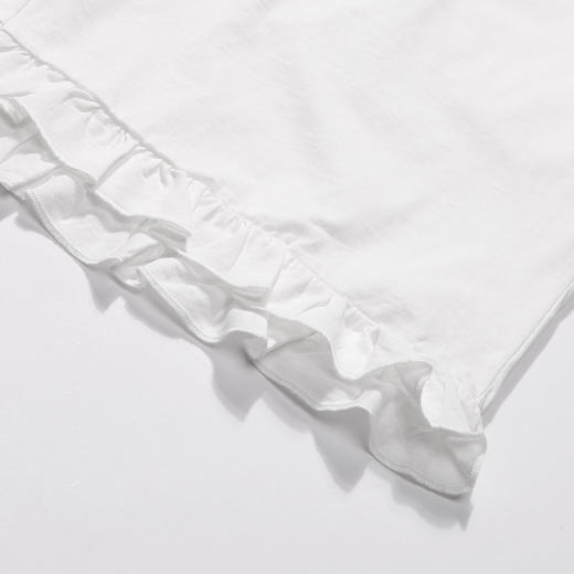 都市丽人生活家居春夏睡衣女32支纯棉单面家居服薄款短袖短裤女士纯棉套装新年本命年红品LH42C4 商品图10