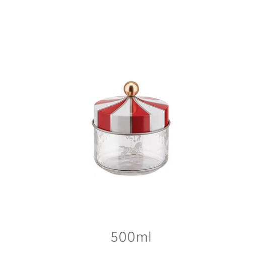 ALESSI/马戏团玻璃密封罐收纳糖果饼干厨房家用欧式创意 商品图3