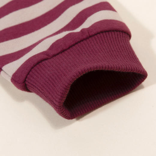 贝贝怡女童套装冬新品圆领薄绒保暖卫衣休闲百搭卫裤两件套童装JB1DT001 商品图6