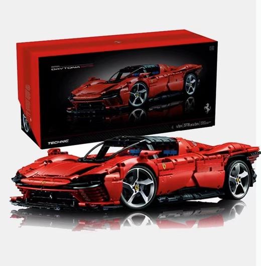 LEGO乐高积木42143法拉利Daytona SP3跑车机械组旗舰成人礼物玩具 商品图0