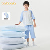 巴拉巴拉儿童睡衣套装春夏薄款空调服男女童家居服小童中大童纯棉 商品缩略图0