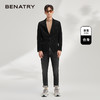 贝纳川秋冬休闲小西服男新款修身外套商务单西ECY315002402 商品缩略图3