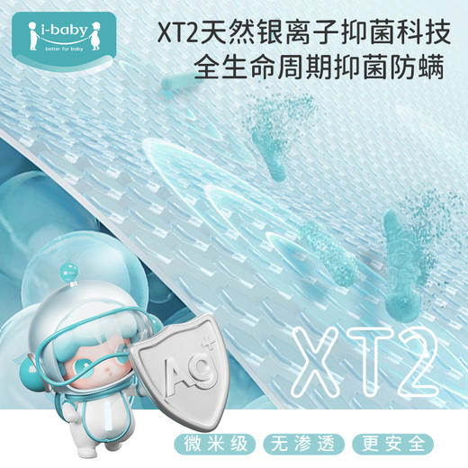 i-baby/英伦宝贝抑菌防螨低敏婴儿新生儿连体衣包屁衣2件装/3件装 幼儿爬服儿童睡衣春夏新款抑菌防螨 商品图3
