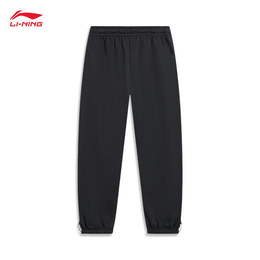 李宁韦德生活系列丨卫裤男子卫裤2024春季字母印花束脚运动裤AKLU013 商品图5