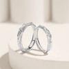 【竹够】S925银竹节情侣戒指【JHY-C000381B】 商品缩略图1