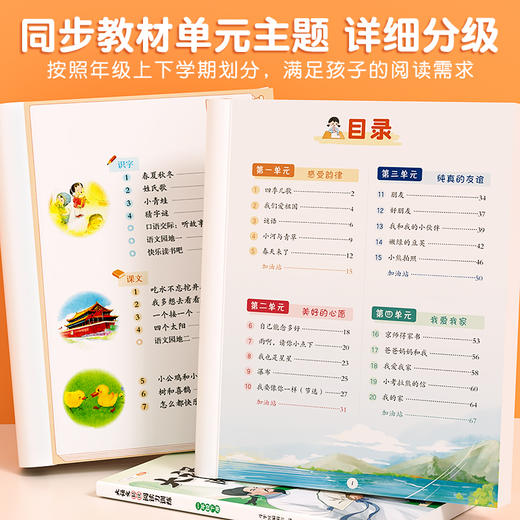 【斗半匠】大语文精读阅读力训练下册同步教材视频讲解阅读打卡 商品图1