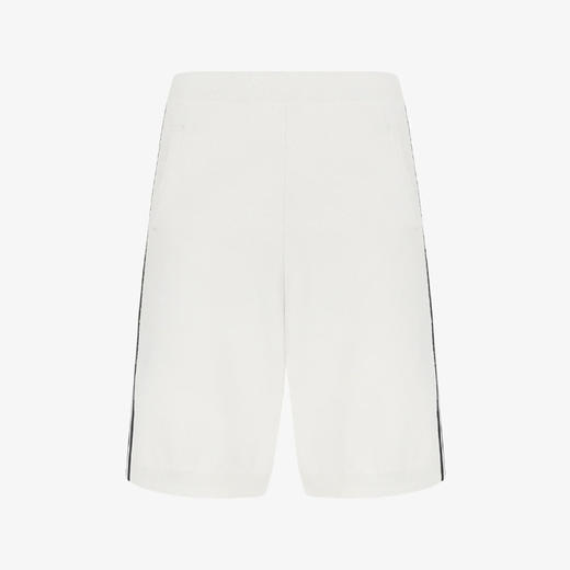 GCDS 男士学院风针织短裤 米色 A1CM3100KC215 商品图0